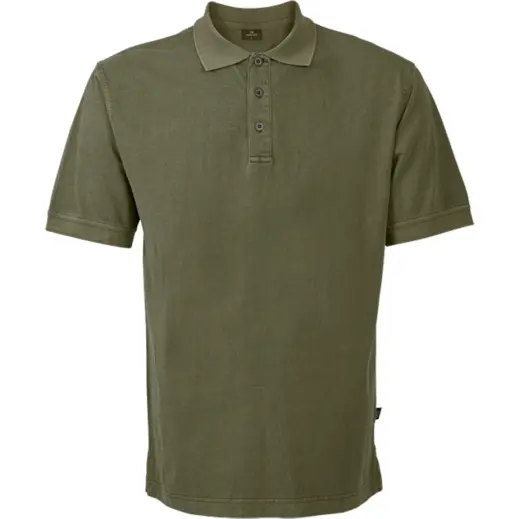 Heritage Washed Golfer Olive Front